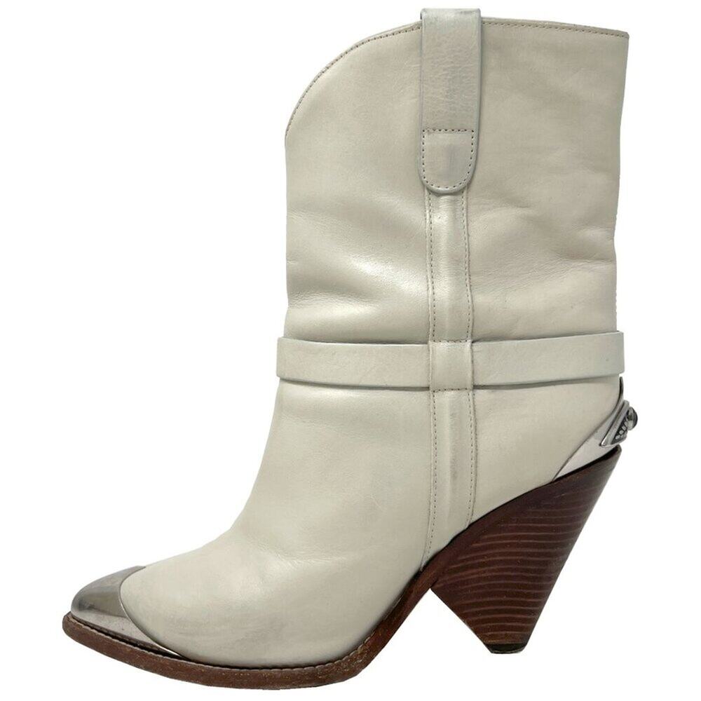Isabel Marant Lamsy Western Wedge‎ Boots 2018 Runway Collection - Size 36